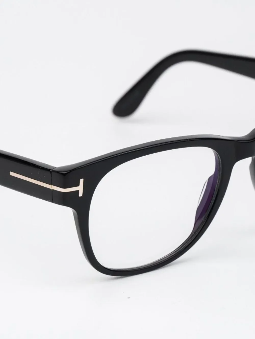 Tom Ford Women Eyeglasses Black Square FT5898-B NEW AUTHENTIC